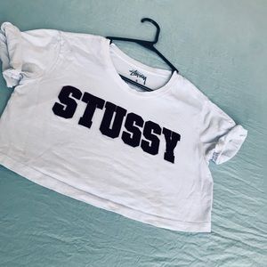 STUSSY Crop Tee!